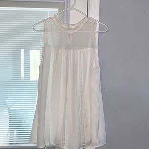 Blu Pepper tank top, Large, White